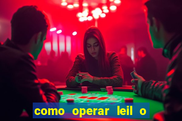 como operar leil o de abertura mini indice